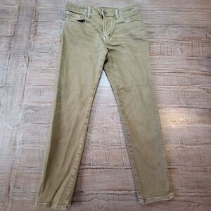 American Eagle Next Level Flex Slim Straight Faded Jeans Mens Size 31x28 Brown